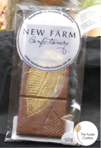 Gluten Free Hampers Review New Farm Confectionery Choc Bar